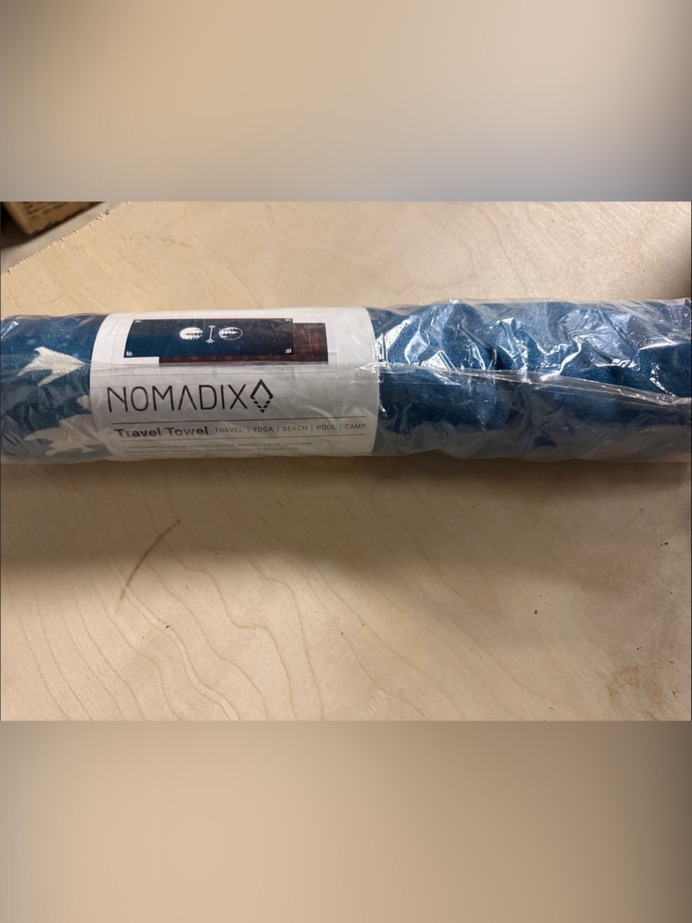NOMADIX Blue Travel & Beach Towel